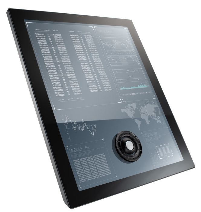 Taktile Eingabeelemente zur Blindbedienung industrieller Touchscreens